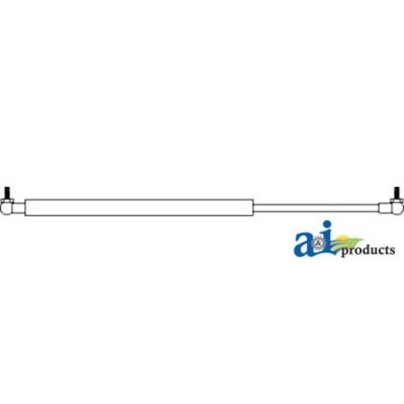 A & I PRODUCTS Gas Strut, Rear (LH), Service Access Shield & Rear Corner Sheet 27" x2" x1" A-AH128598
